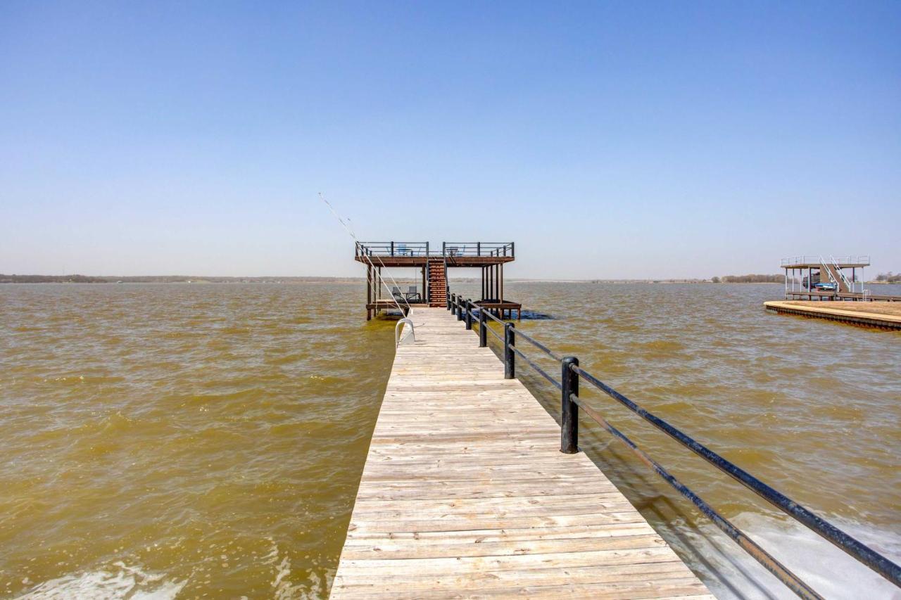 Cedar Creek Lakefront Vacation Rental With Pool Gun Barrel City Zewnętrze zdjęcie