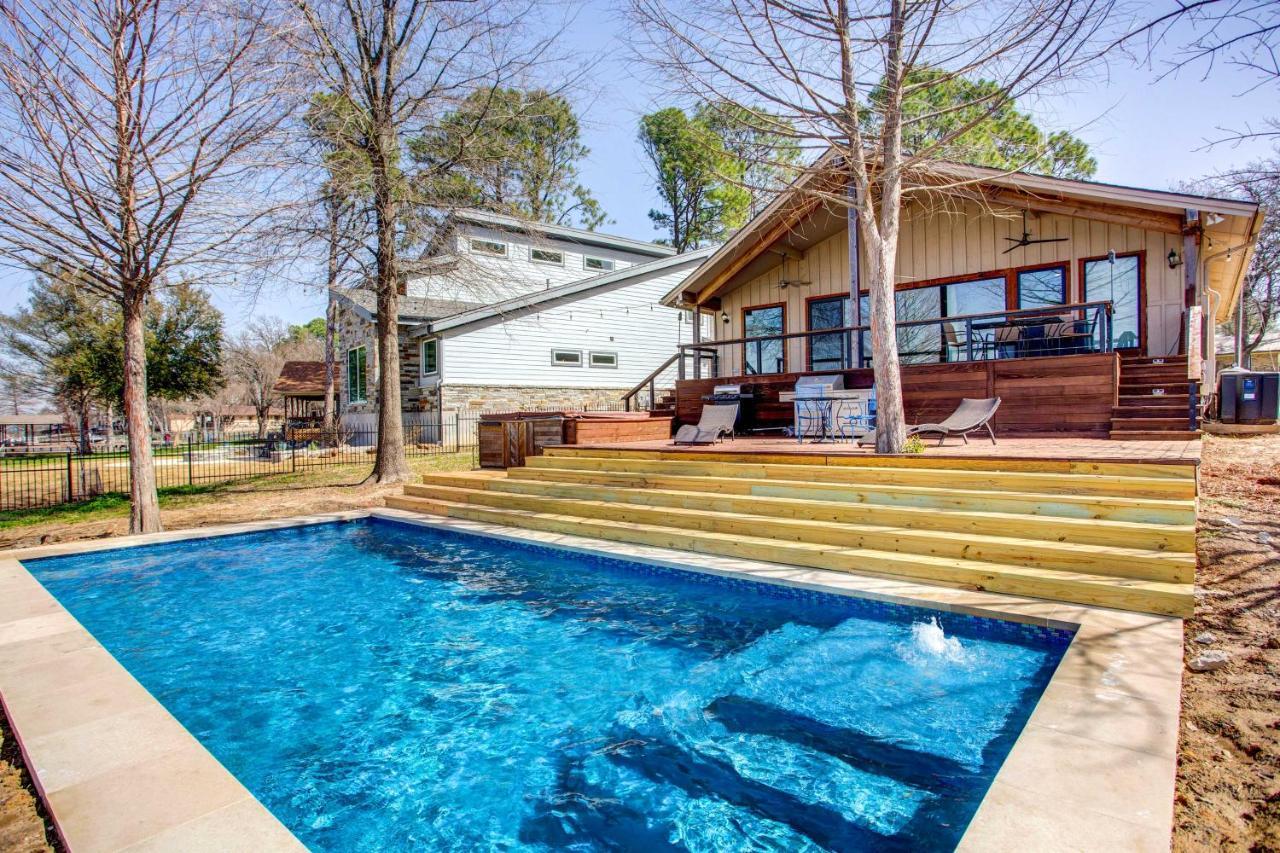 Cedar Creek Lakefront Vacation Rental With Pool Gun Barrel City Zewnętrze zdjęcie